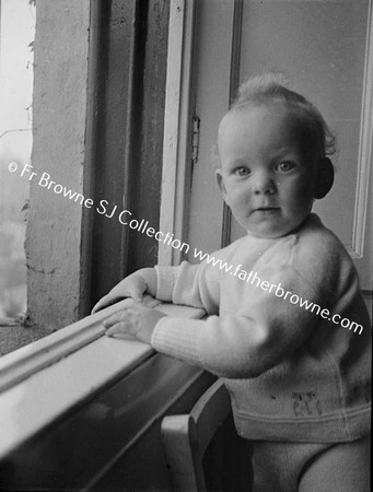 PADDY FAGAN AGED 3 AT HOME 23 FITZWILLIAM PLACE